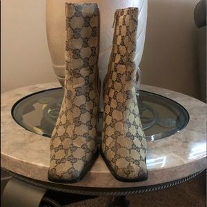 Monogram GG boots size 36 (size 6) Very cute!!  **NOT AUTHENTIC**